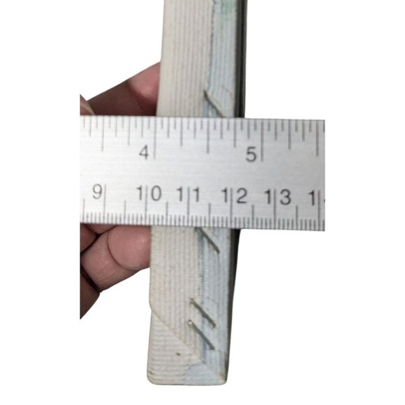 Signed Acrylic Canvas Painting River Salzburg Ladies in Boats unframed - Picture 10 of 11